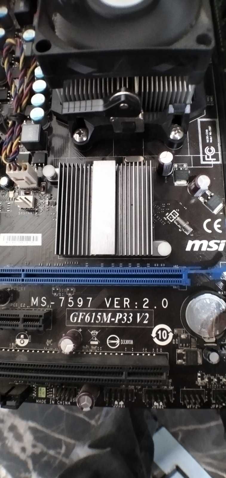 Комплект материнская плата g41m-p28 + q6600 + 6gb память