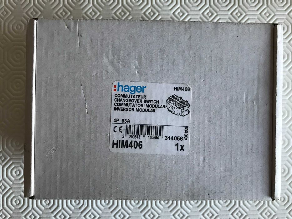Comutador de electricidade Hager HIM404