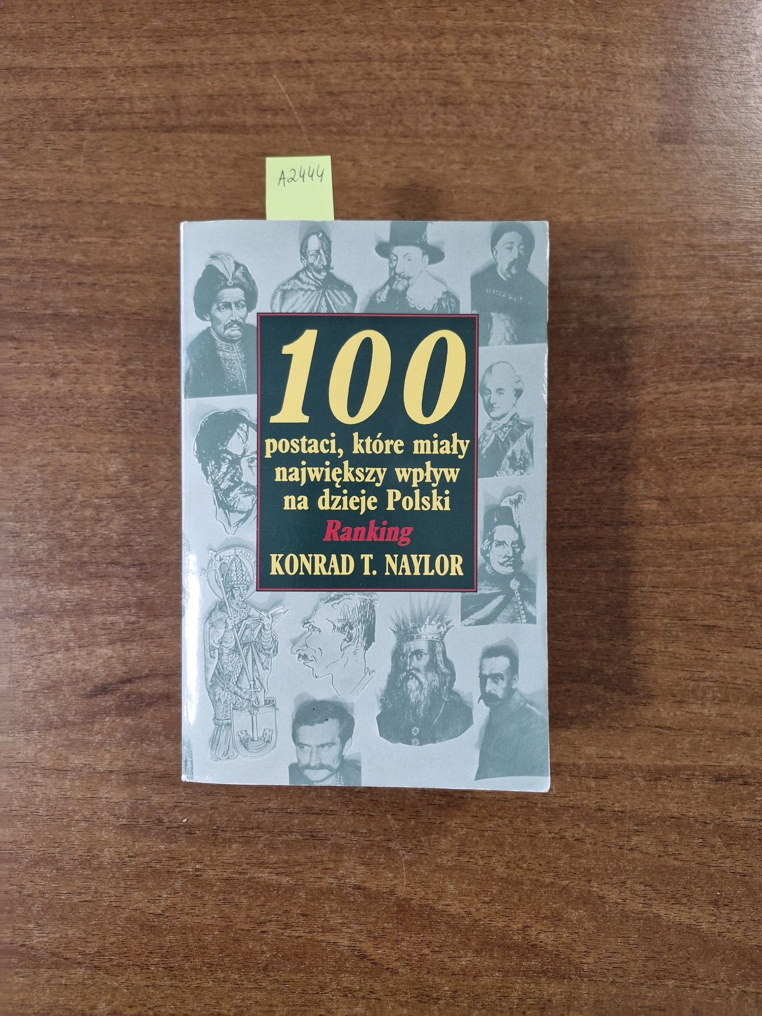 A2444. "100 postaci które miały wpływ na dzieje ludzkości"