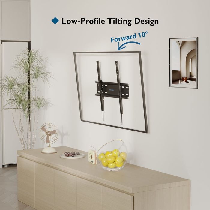 Uchwyt ścienny do telewizora 23–60 cali, uchylny, do 45 kg