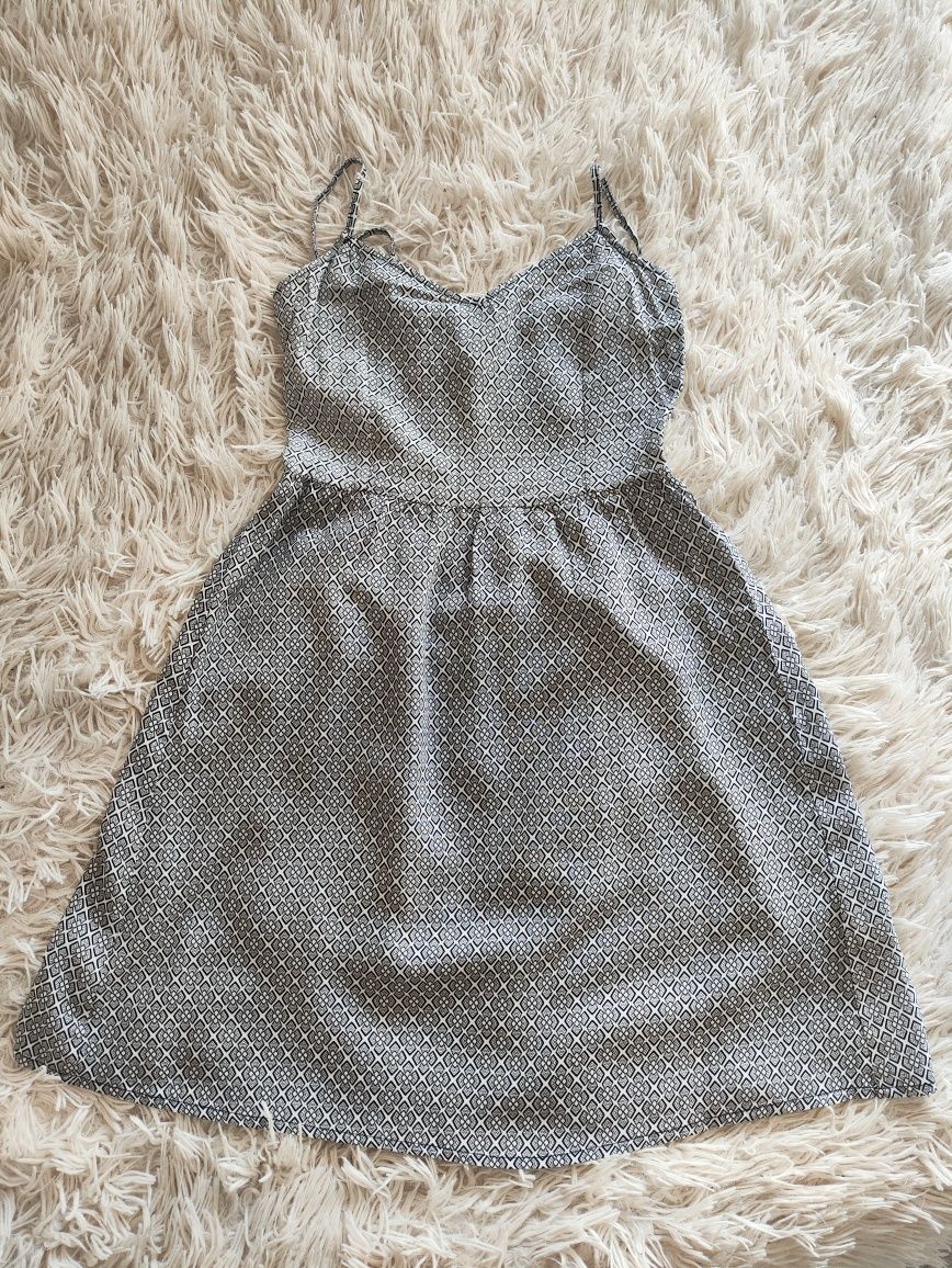 Sukienka H&M 32 XXS letnia sukienka na ramiączkach