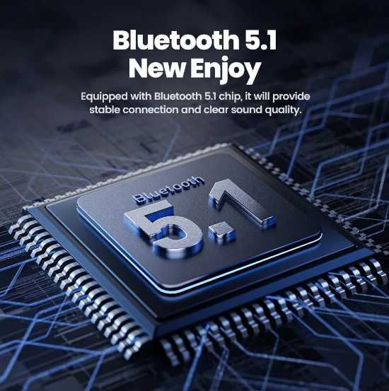 Bluetooth 5.1 Адаптер Toocki USB AUX jack 3.5mm с микрофоном