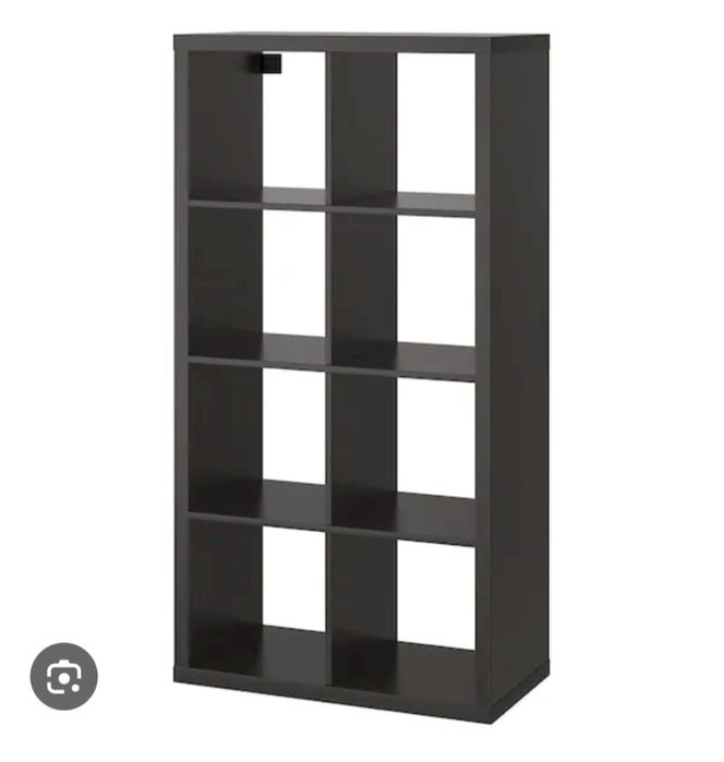 Estante preta ikea