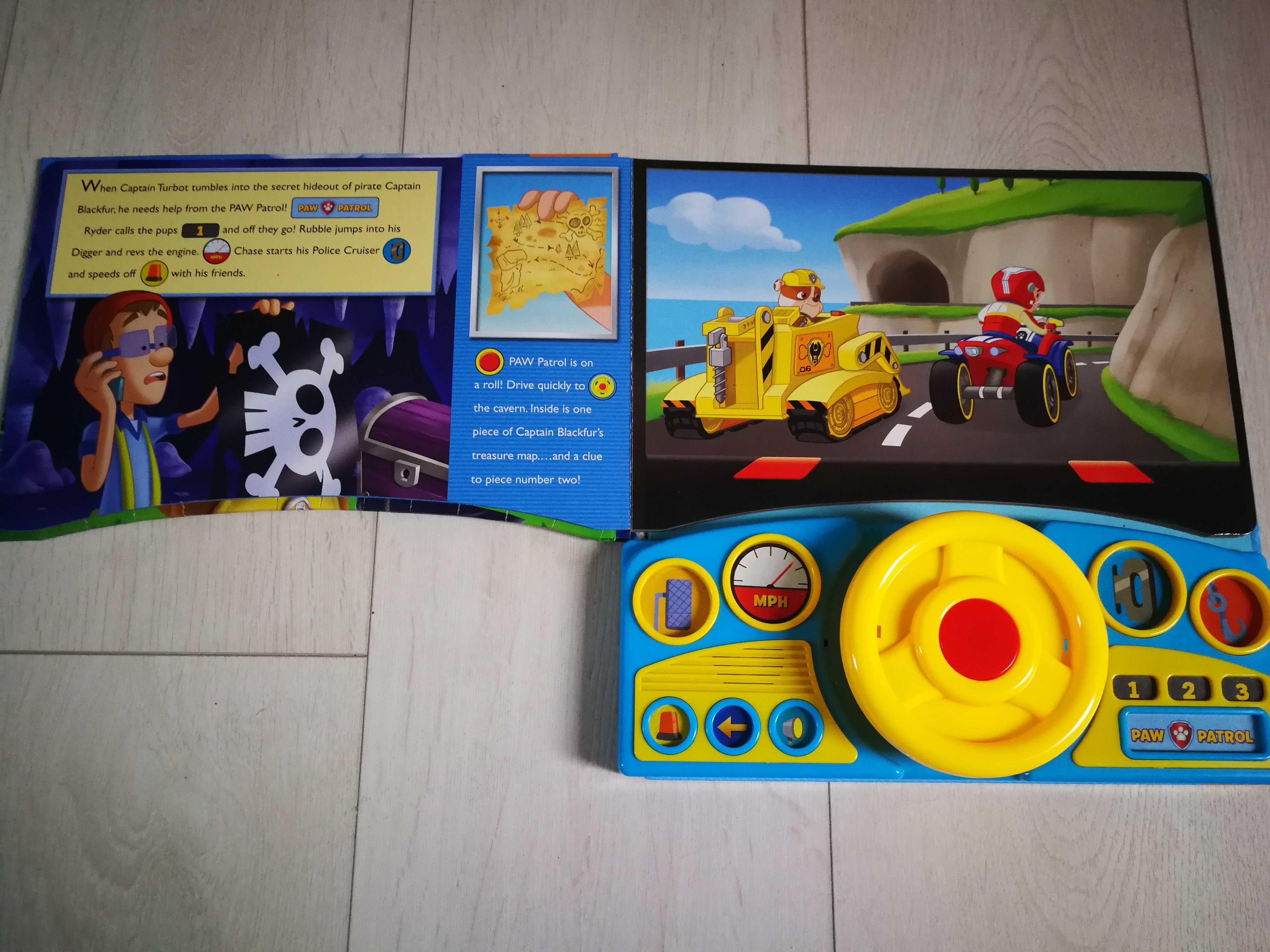 Psi Patrol, Paw Patrol in English - interaktywna książka po angielsku