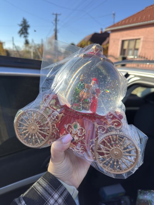 Карета нічник новорічний ліхтар