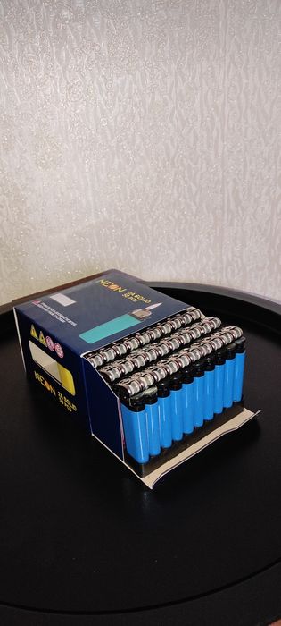 Запальнички NEON 2A SOLID (5 пачок)