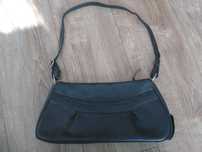 Torebka skórzana czarna vintage/babcina old school Super stan