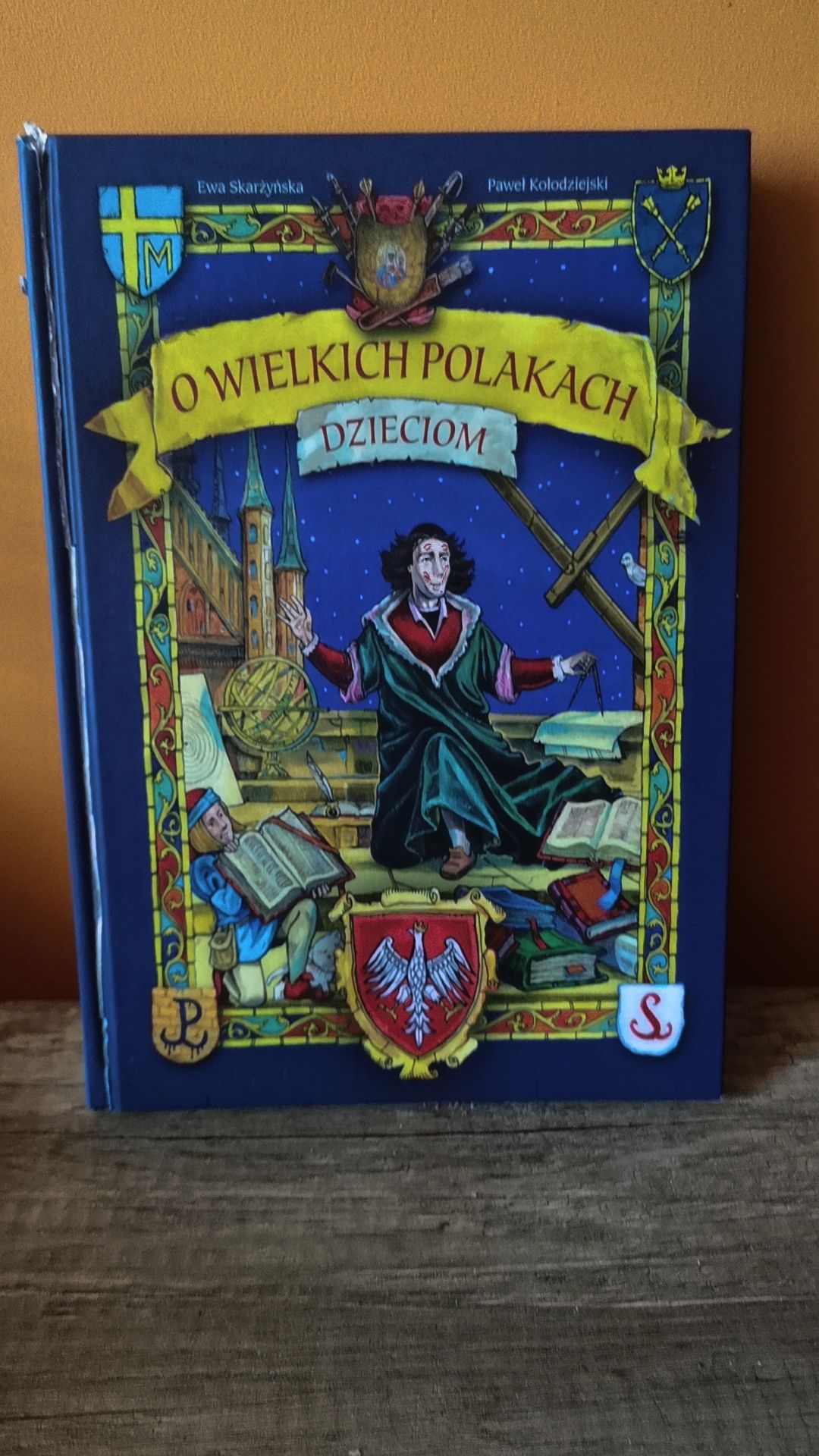 Książka dla dzieci "o wielkich polakach"