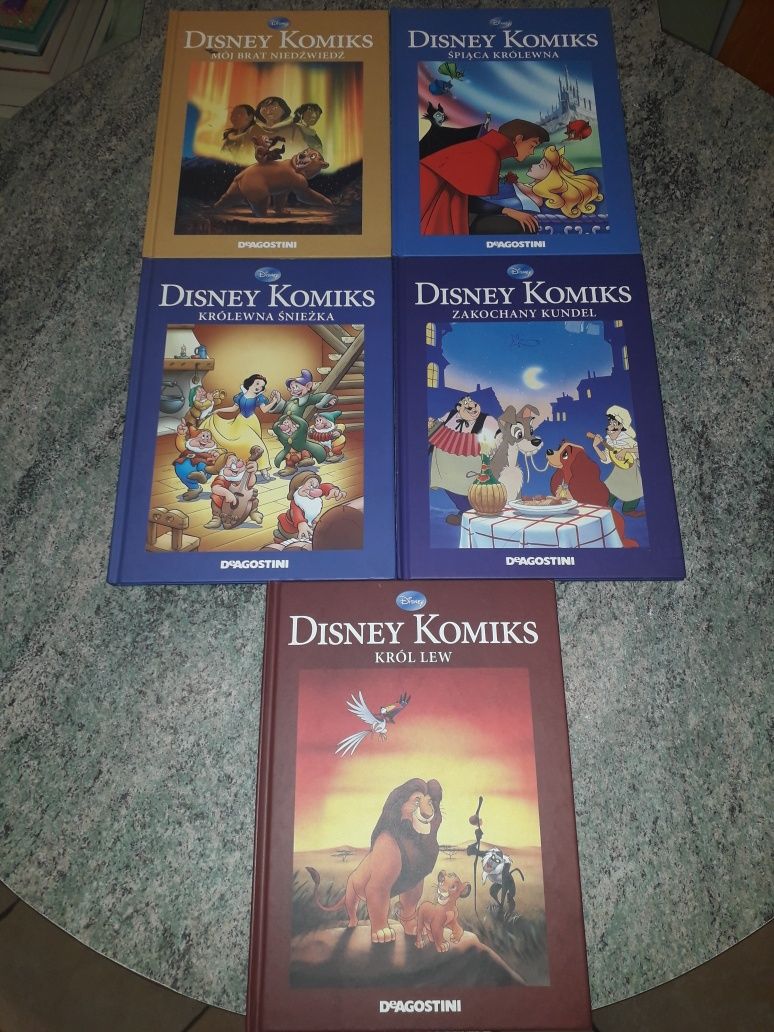 Książki. Seria 20 komiksów disney