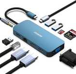BENFEI Stacja dokująca do laptopa 11 w 1 USB-C MST