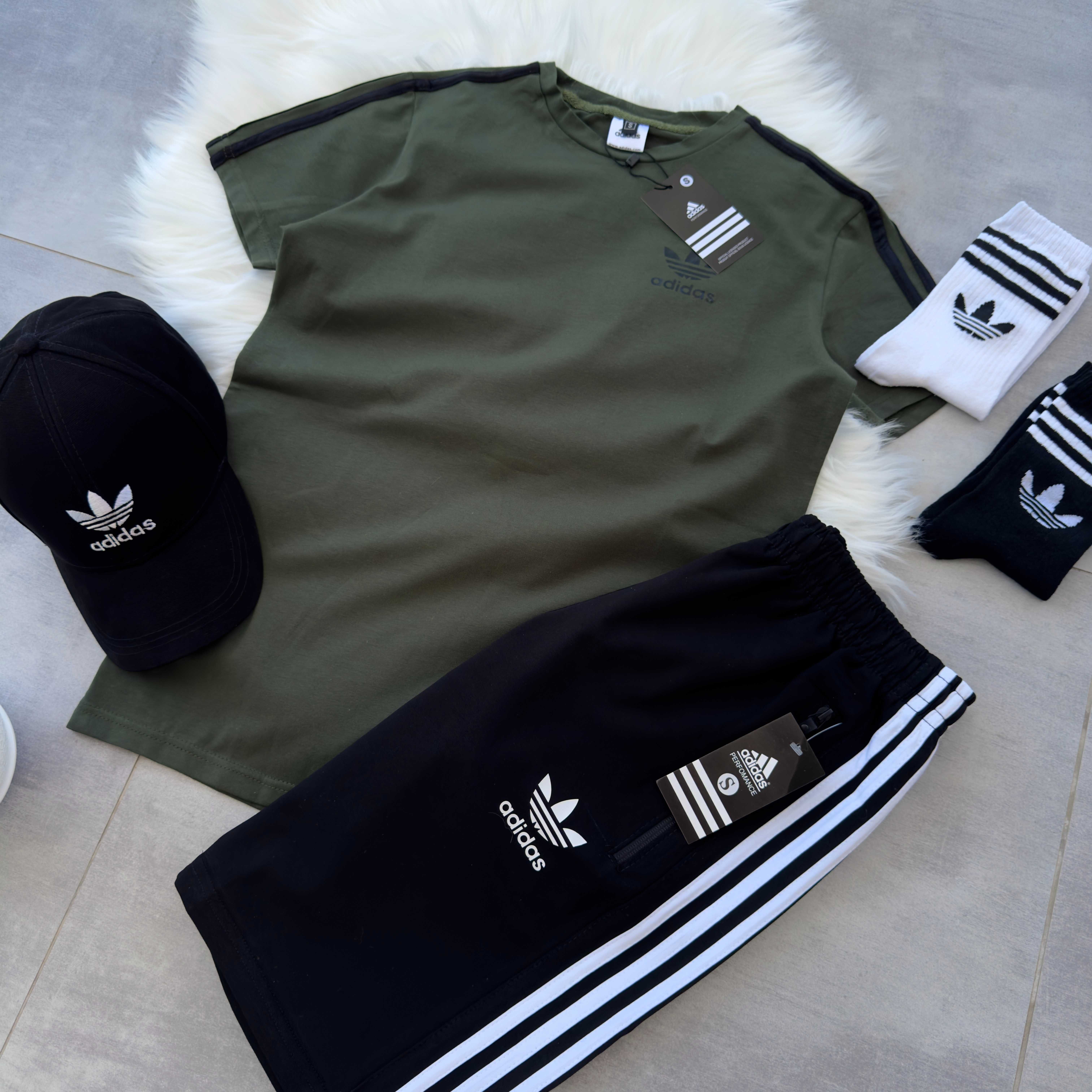 Футболка + шорти Adidas | Комплект на літо | Унісекс модель