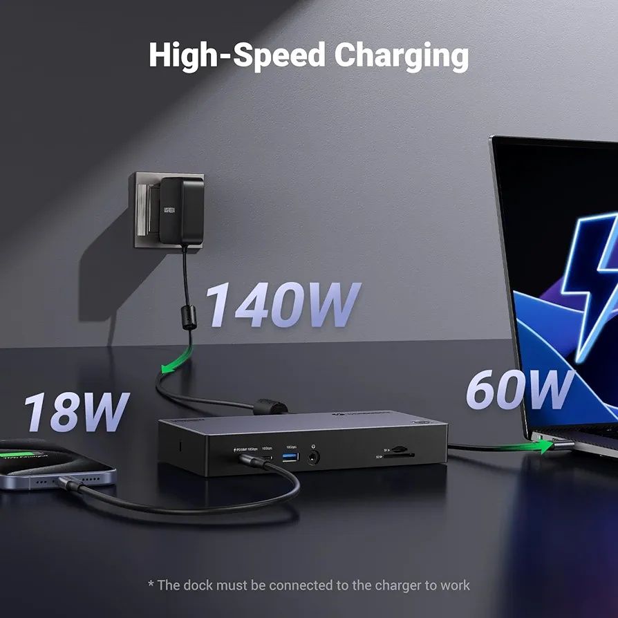 Stacja dokująca ugreen revodok max 313 13 in 1 thunderbolt 25085