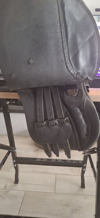 Czarne siodło 17,5 cala