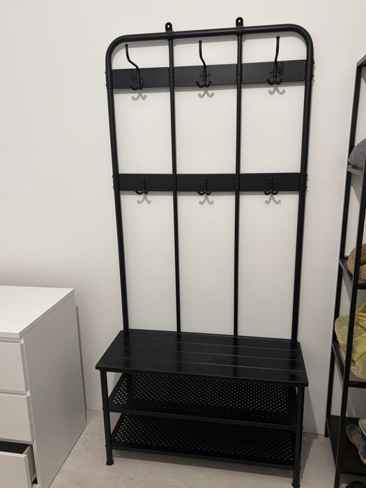 Wieszak na ubrania ławka IKEA Nipasen