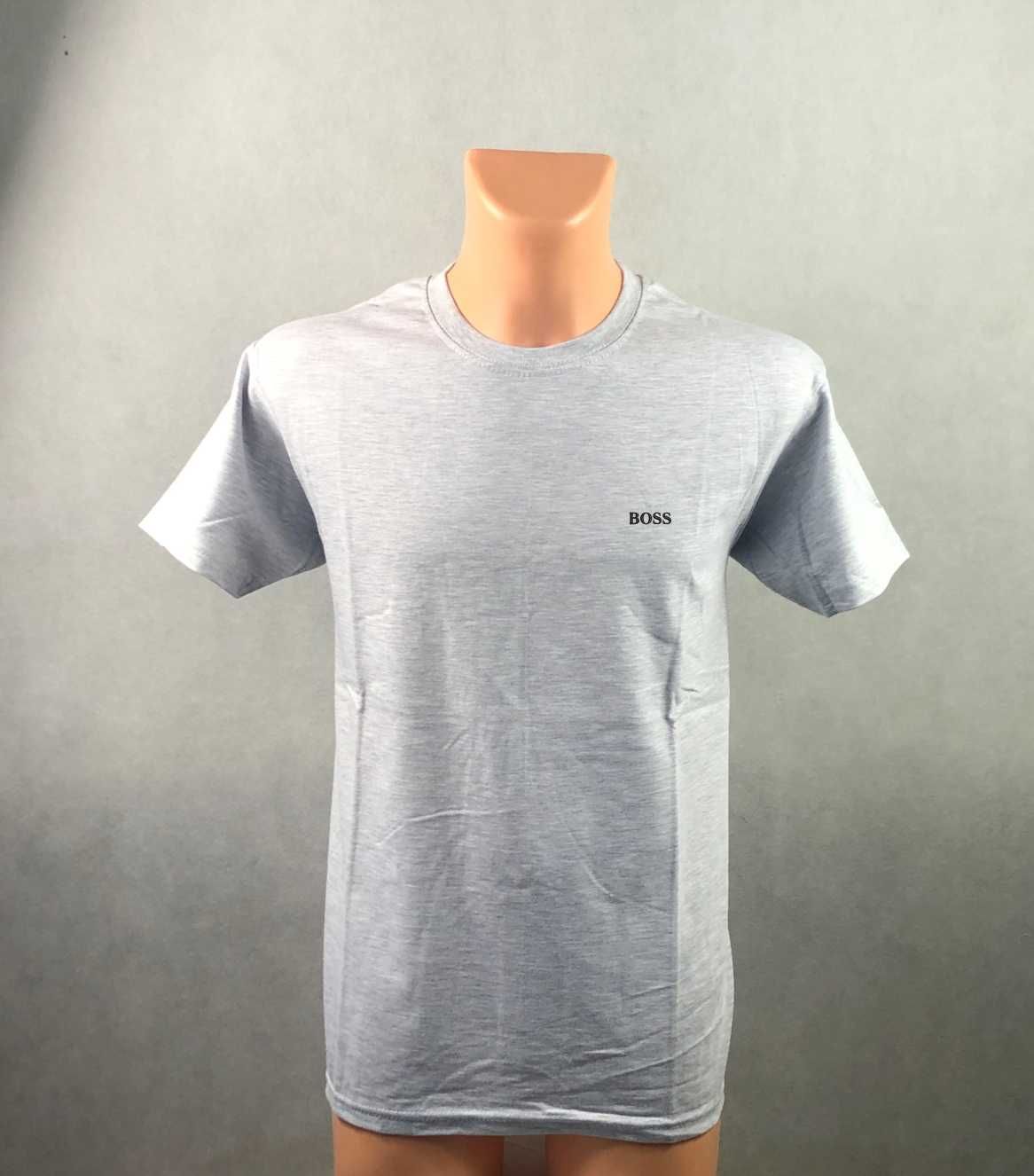 Hugo Boss koszulka t-shirt 4XL szara