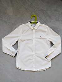 H&M_roz. 146_10-11 lat_biała koszula_długi rękaw