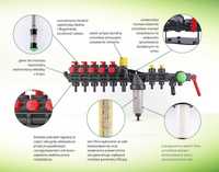 Rozdzielacz sekcyjny HD stałociśnieniowy opryskiwacz