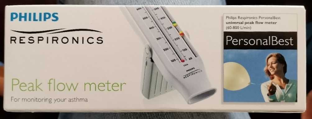 Medidor de picos de fluxo respiratório Philips Respironics