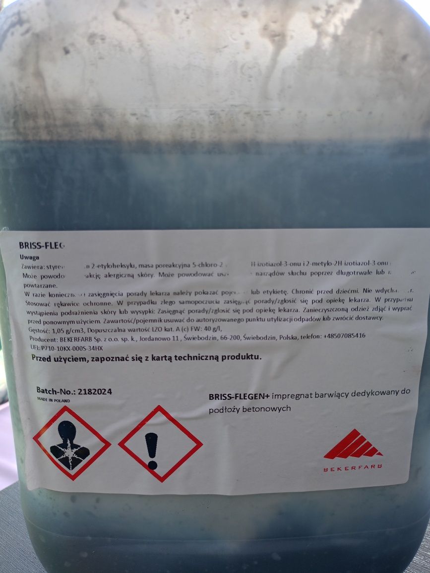 Impregnat barwiący do betonu - BEKERFARB - 5L