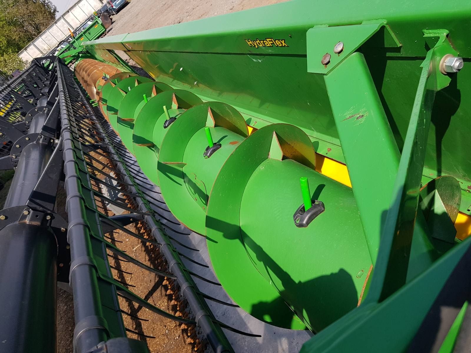 Жатка гідрофлекс з США John deere F635. 10,6m рік 2012.