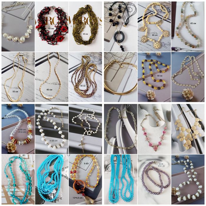 Намисто вінтаж буси вінтажні коллекційні кольє ожерельє