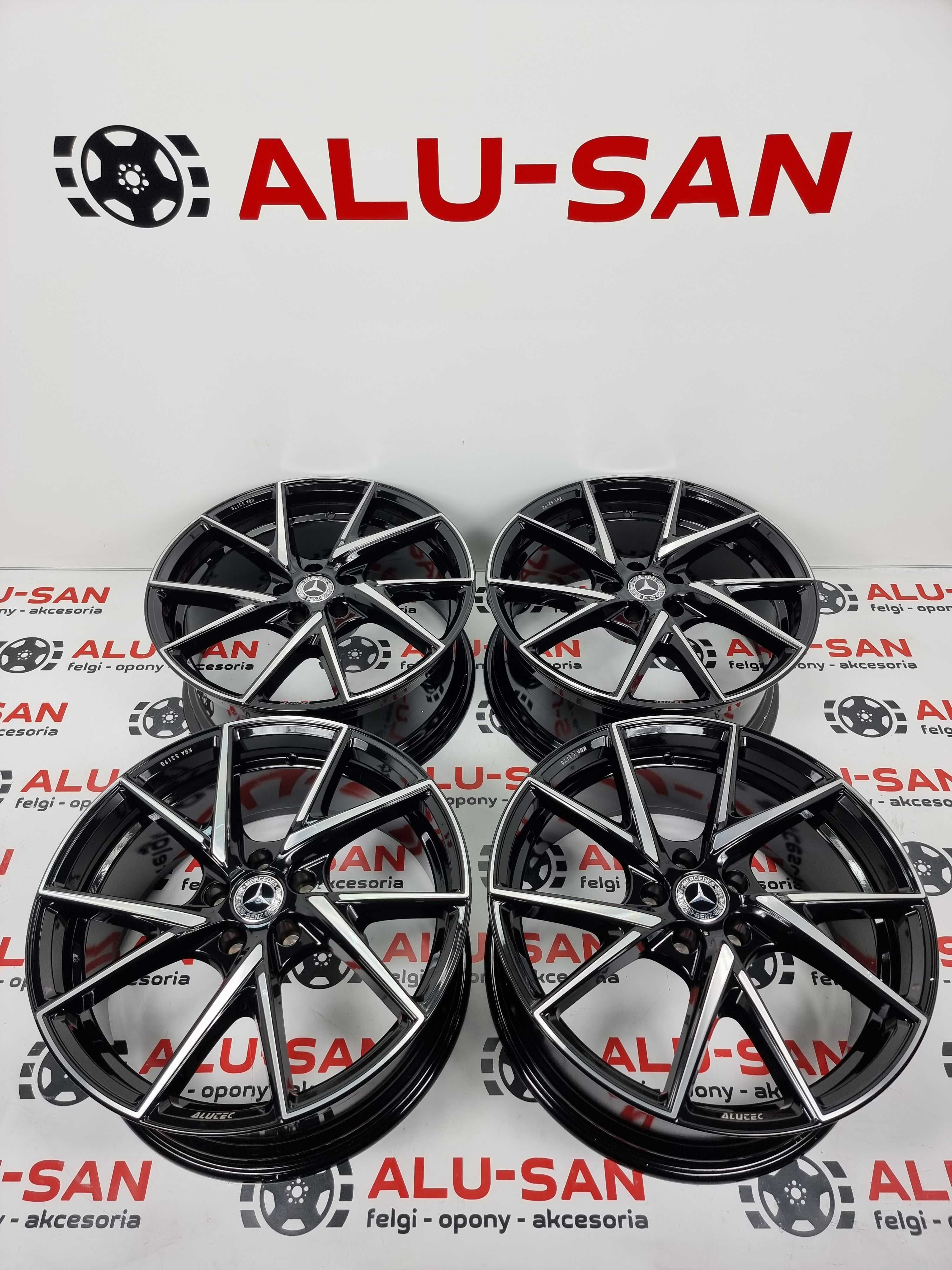 NOWE alufelgi MERCEDES 19" 5x112 GLA GLB E-Klasa S-Klasa CLA - Czarne