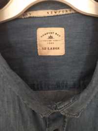 Koszula męska jeans 5XL