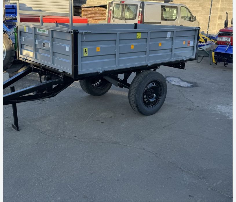 Прицеп 1птс від 2,5 метра в дліну с цилиндром