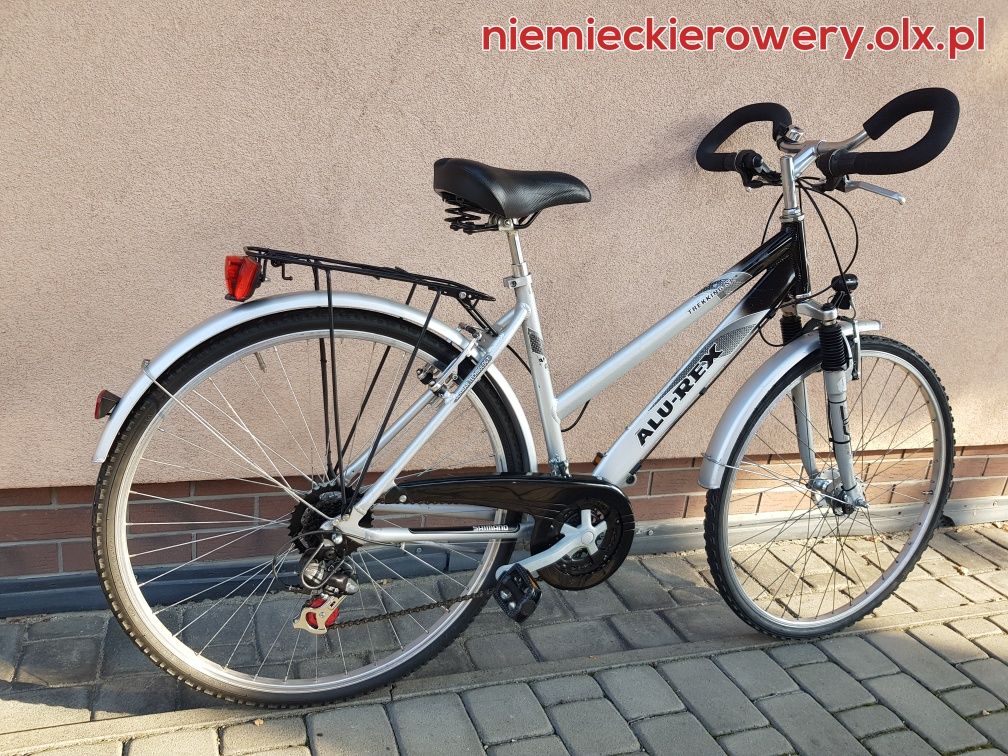 Rower damski damka trekkingowa ALU-REX koła 28 SHIMANO ALUMINIUM rabat