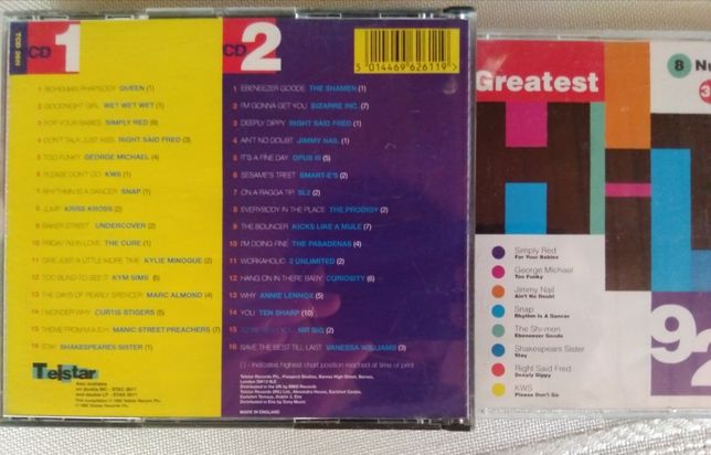 Duplo CD "Greatest Hits 92 - the story of the year"