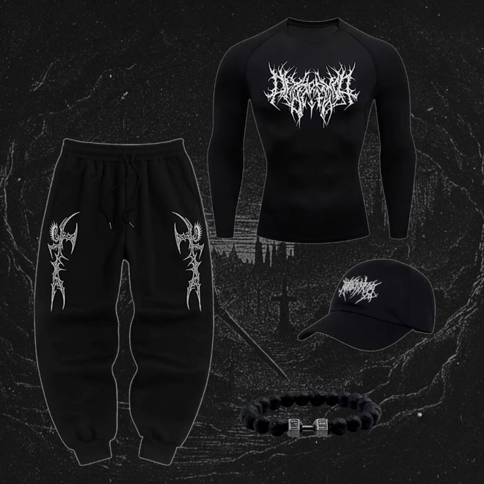 Спортивний костюм (штани+компресійна футболка) та інші