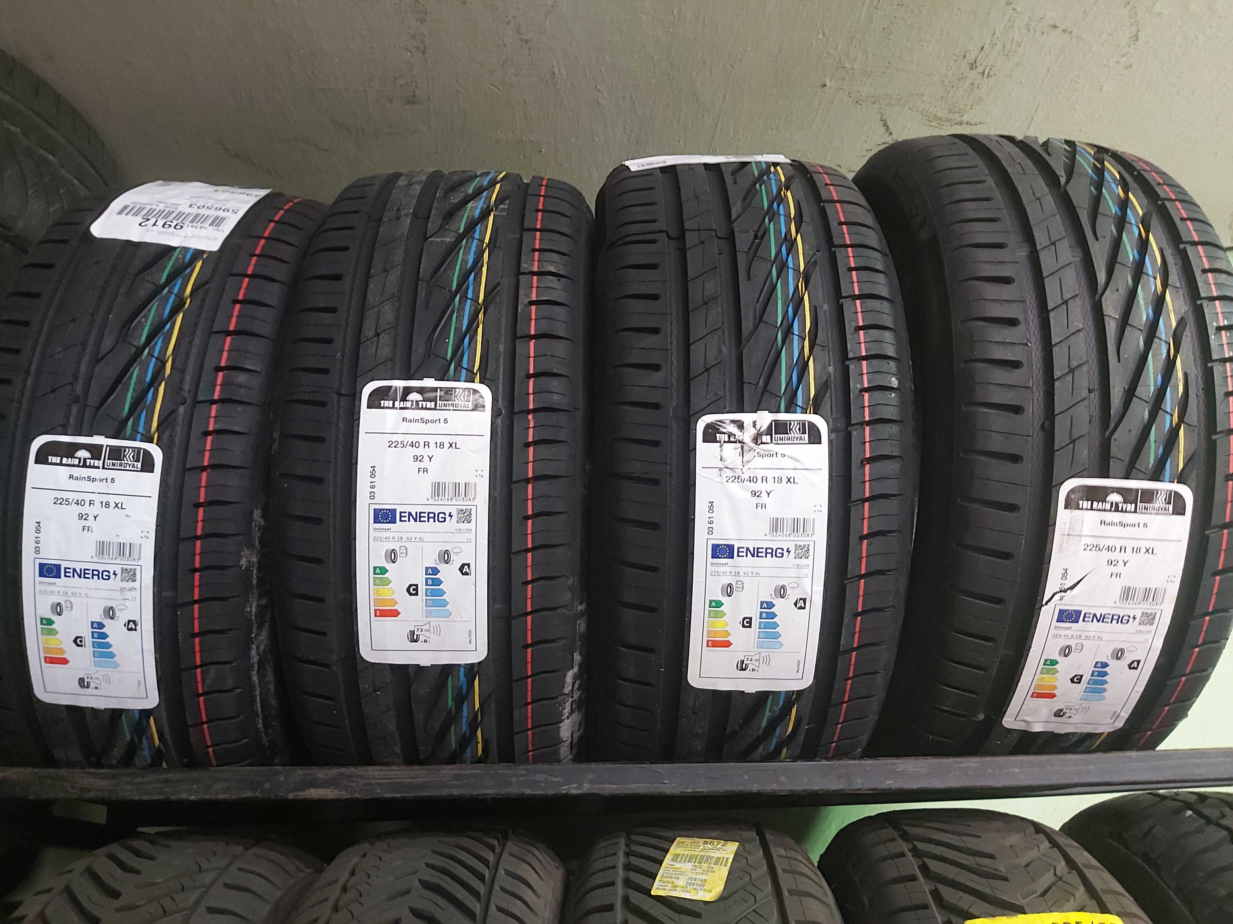 225/40R18 Uniroyal RainSport 5 nowe opony letnie 2024r