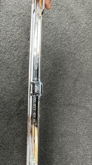 Накладка бампера передняя хром VW Golf 7   5G0_853_101_B