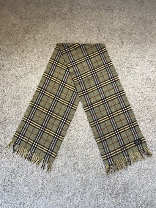 Cachecol Burberry 100% lã