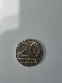 Moneta 20zł 1989r