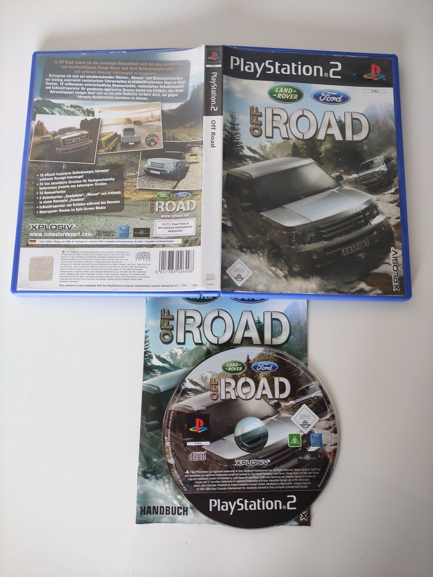 Gra Land Rover Ford Off Road PS2