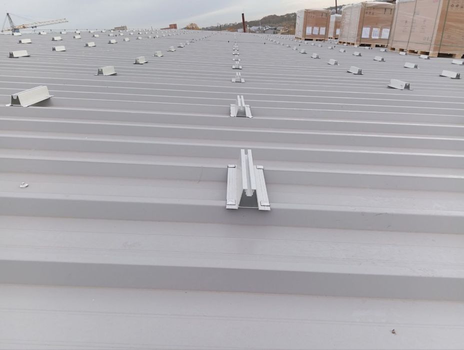 Алюмінієві кріплення для сонячних панелей на 5 ФЕМ блоки 20/30 см