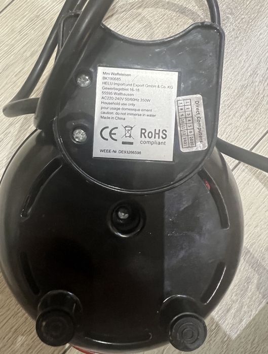 Mini gofrownica do gofrów