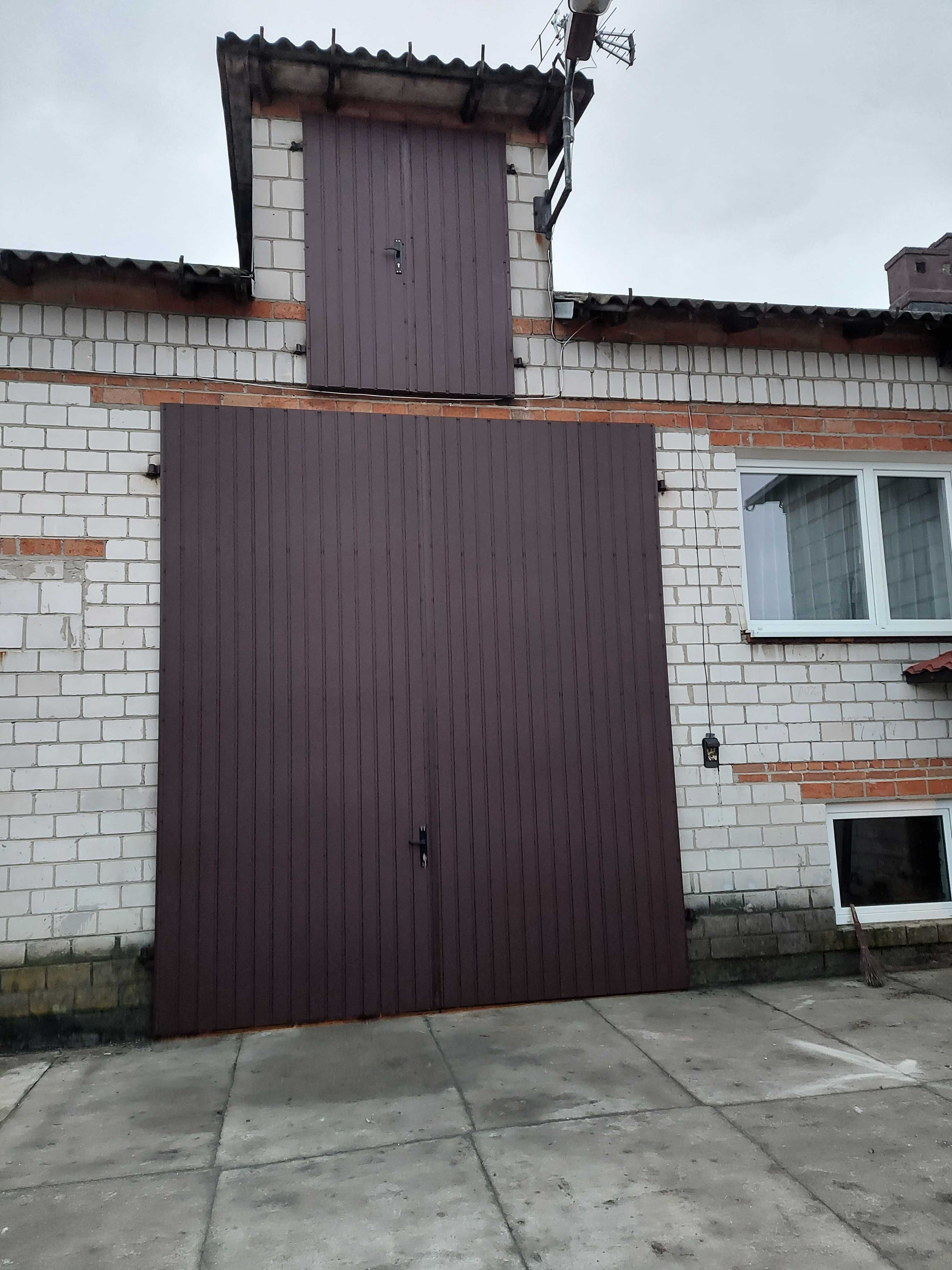 Bramy drzwi stalowe do garażu wrota wierzeje do stodoły do obory hale