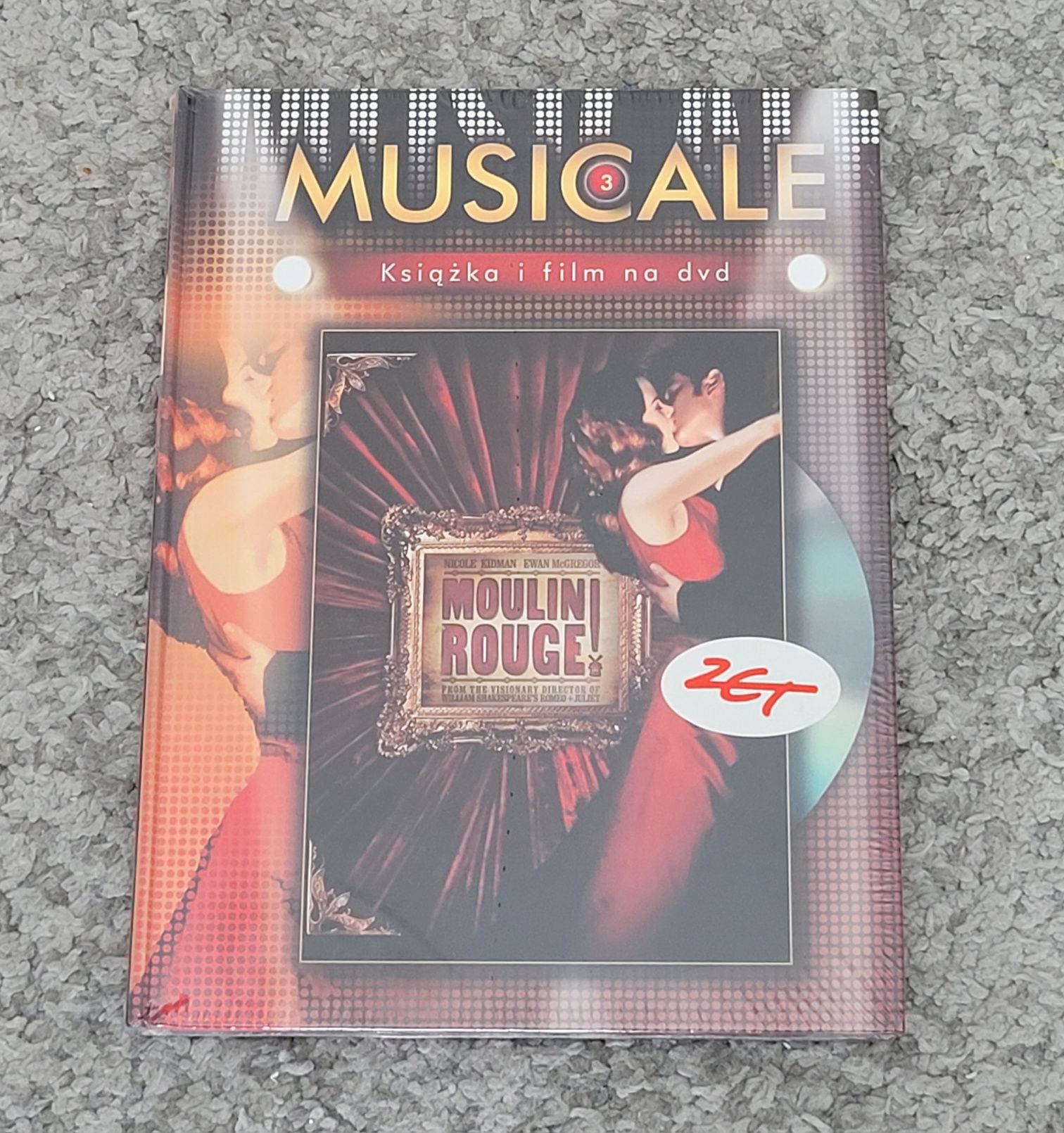 Moulin Rouge Film DVD wersja film + książka