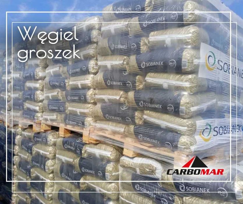 Węgiel Groszek Premium Sobianek LEW  27-29 MJ/kg "ekogroszek"