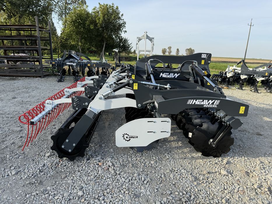 Ciężka brona talerzowa hydraulicznie składana KAMER HEAVY 4000 XL