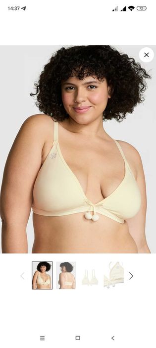 Продам хлопковый бюстгальтер-бралетт Victorias Secret