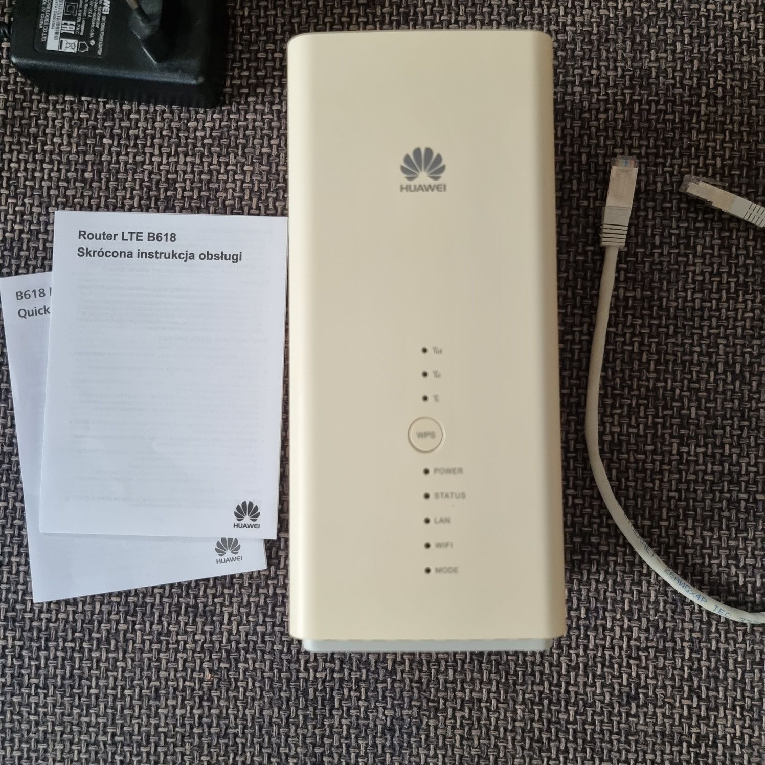 Huawei B618s szybki router bez simlocka LTE cat11 600 Mbps 4G+internet