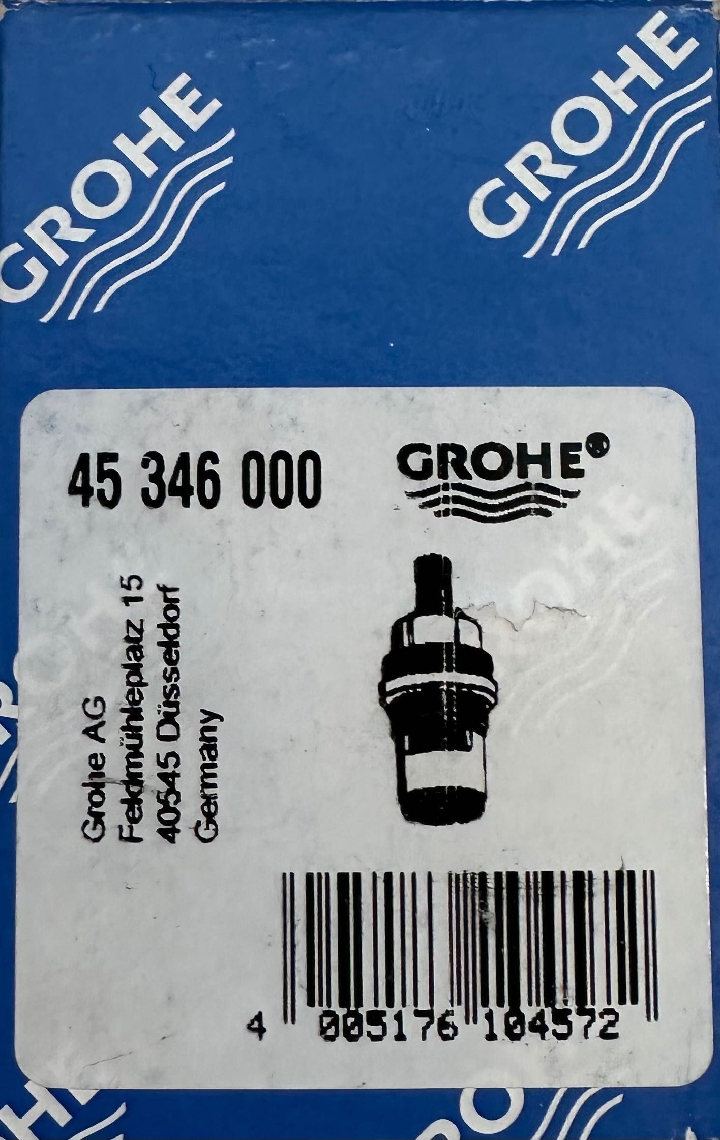 Керамічний вентиль Grohe 45346000