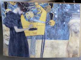 Plakat premium Klimt - Muzyka 100x70