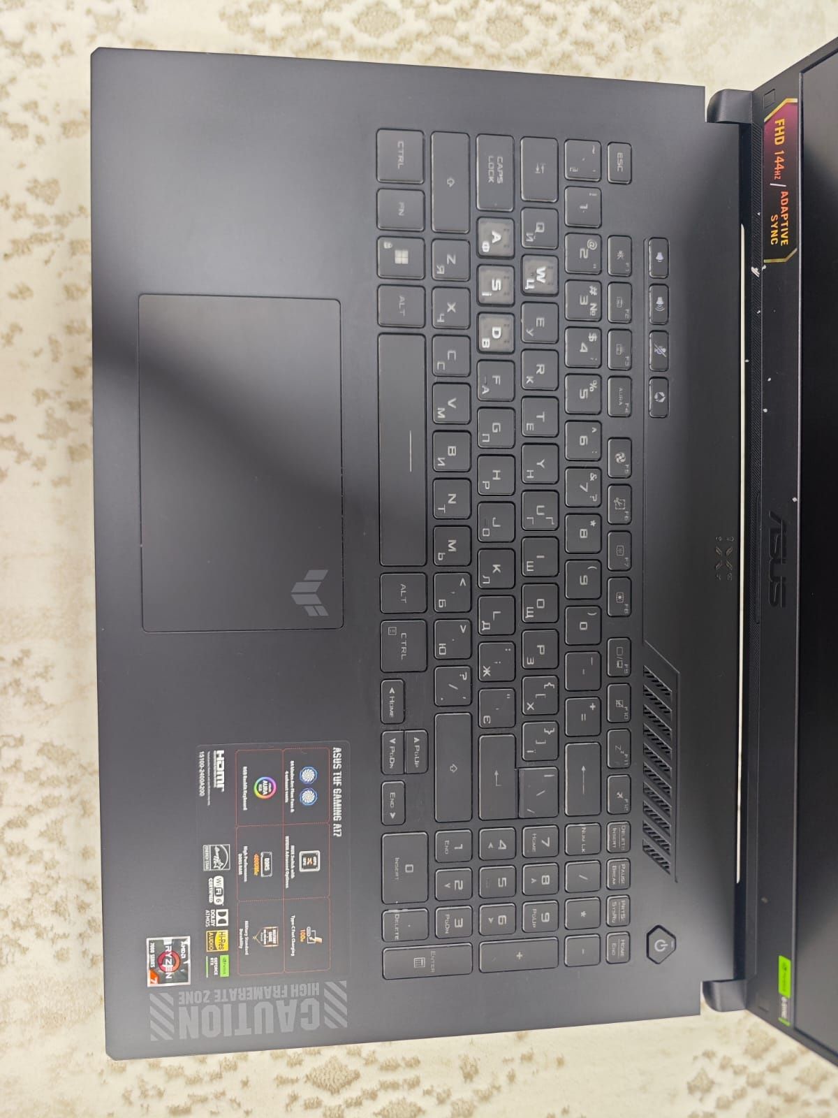 Ноутбук ASUS TUF Gaming A17