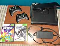 Xbox 360 2 pady 5 gier