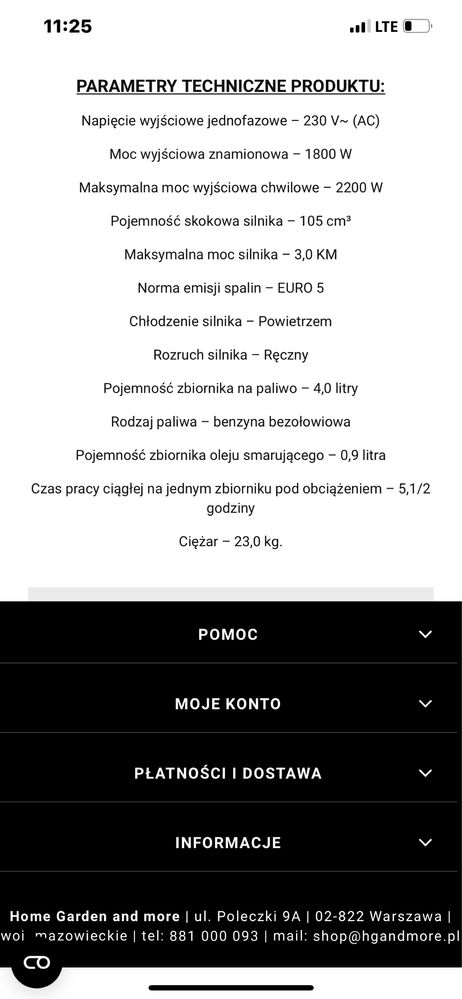 agregat prądotwórczy