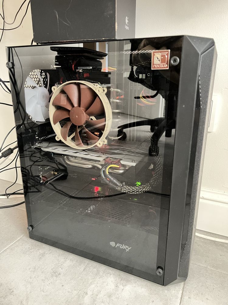 Sprzedam komputer do gier i7 6800K, RX580, 96 RAM